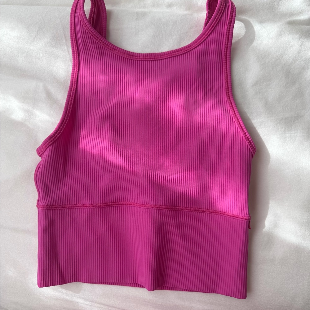 Power Pivot Ribbed Tank Top - Picture 2 of 2
